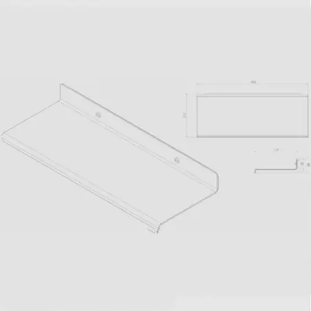 Toni Copenhagen hylde, Nikkel