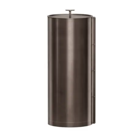 Toni Copenhagen toiletspand, Bruneret messing