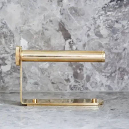 Toni Copenhagen toiletrulleholder, åben, Krom