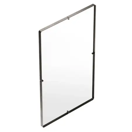 Toni Copenhagen rektangulært spejl, 70 x 120 cm, Bruneret messing