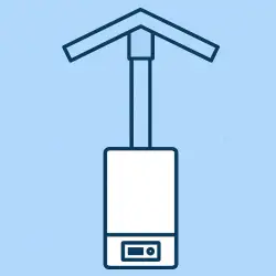 Gastech-Energi Lodret aftræk - komplet