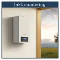 Inkl. montering Gastech-energi ELCO Thision SK 22 combi gasfyr, vandret aftræk