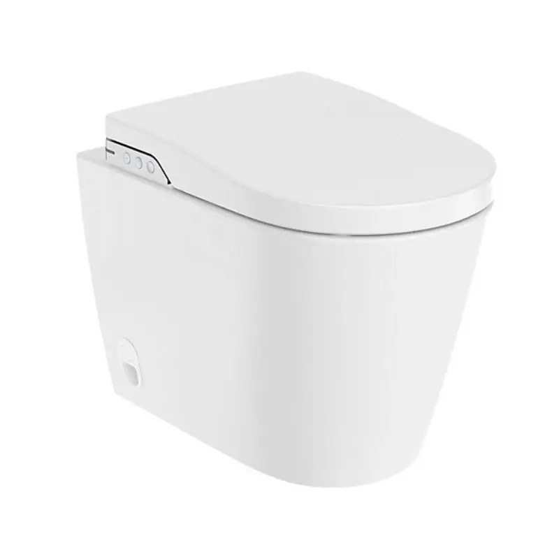 Inkl. montering, Roca Inspira douchetoilet, m/ integreret cisterne, hvid