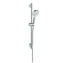 Hansgrohe crometta Vario brusesæt 72 cm, krom/hvid