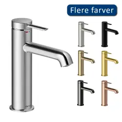 Damixa Iris medium håndvaskarmatur, Krom