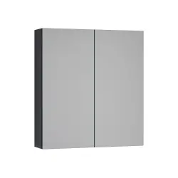 Nortiq Brazil spejlskab, 60 cm, Mat sort