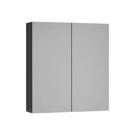 Nortiq Brazil spejlskab, 60 cm, Mat sort