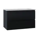 Nortiq Brazil møbelpakke m/skuffer, 80 cm, Mat sort
