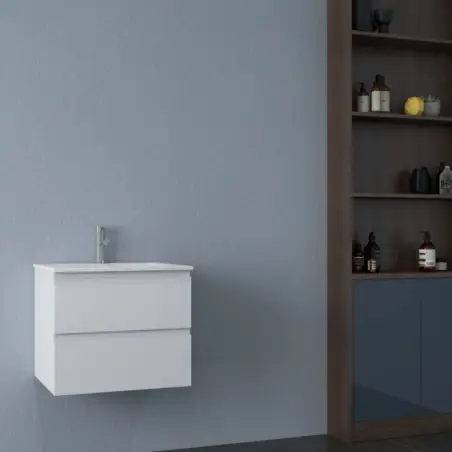 Nortiq Brazil møbelpakke m/skuffer, 60 cm, Højglans hvid