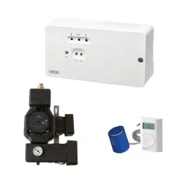 Wavin 1-rum AHC 9000 trådløs styring, med minishunt