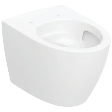 Ifø Spira Art hængeskål med soft close sæde, TurboFlush, hvid