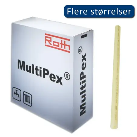 Roth Multipex rør, til vand og varme, 120 meter, 12 mm