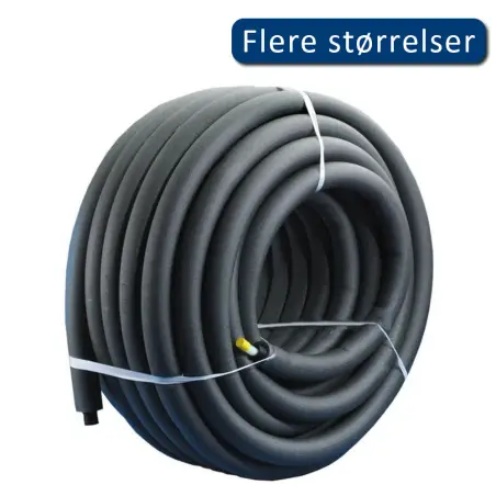 Wavin universalpex rør i rør med 9mm isolering, til vand og varme, 50 meter, 15 mm