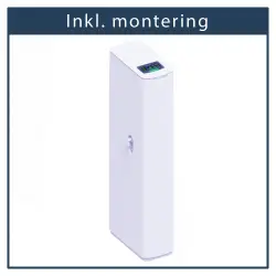 Inkl. montering, Aqua Danmark Touch SOFT 18, blødgøringsanlæg, inkl 50 kg salt, op til 9 personer