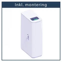 Inkl. montering, Aqua Danmark Touch SOFT 9, blødgøringsanlæg, op til 6 personer