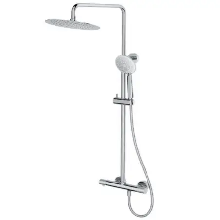 Mirall Aqualis brusesystem, Krom