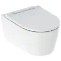 Geberit One væghængt toilet, inkl. sæde med Quick release & softclose - mathvid