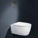 Geberit Icon væghængt toilet, inkl. sæde med Quick release & softclose, mathvid