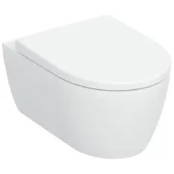 Geberit Icon væghængt toilet, inkl. sæde med Quick release & softclose, hvid