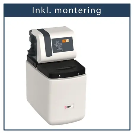 Inkl. montering, BWT Basic blødgøringsanlæg