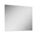 Mirall Eclipse 2, LED spejl med lys, touch og antidug, 100 x 80 cm