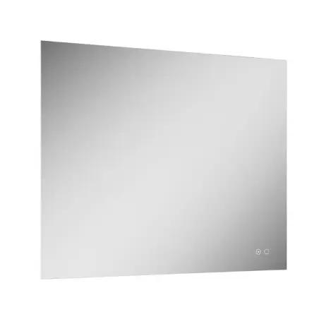 Mirall Eclipse 2, LED spejl med lys, touch og antidug, 100 x 80 cm