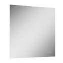 Mirall Eclipse 2, LED spejl med lys, touch og antidug, 80 x 80 cm