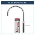 inkl. montering, Quooker Fusion Round Krom, inkl. Pro3 beholder