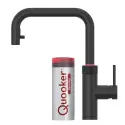 Inkl. montering, Quooker Flex Square Sort 3i1, inkl Pro3 beholder