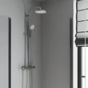 GROHE Tempesta 210 brusesystem m/termostat til væg krom