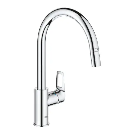 Grohe BauLoop Køkkenarmatur m/udtrækstud, krom