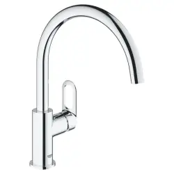 GROHE BauLoop etgrebs køkkenhane m/svingtud, krom