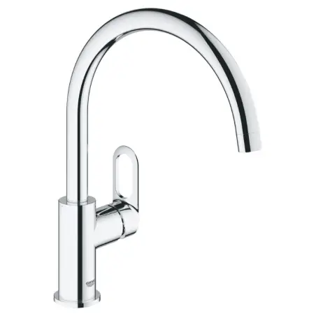 GROHE BauLoop etgrebs køkkenhane m/svingtud, krom