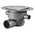 Purus Multiflex afløbskål, til beton og flisegulv, Ø75 mm