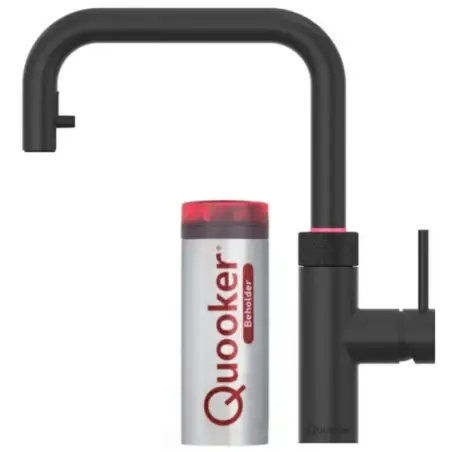 Quooker Flex Square Sort 3i1, inkl Pro3 beholder