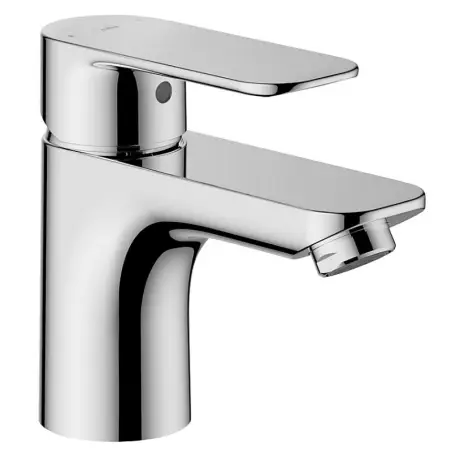 Oras Linea håndvaskarmatur, uden bundventil, krom