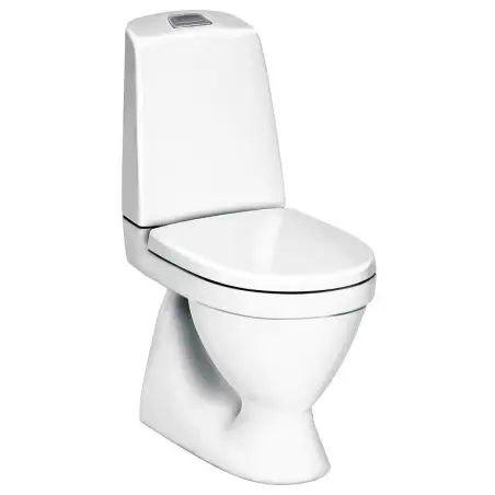 Gustavsberg Nautic 1500 toilet, uden skyllekant, hvid, rengøringsvenlig