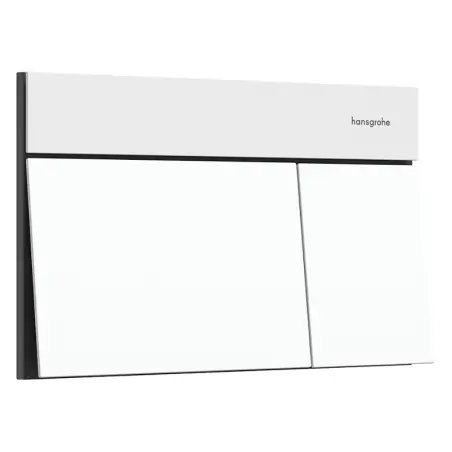Hansgrohe iFrame Element E, betjeningsplade, Mat hvid