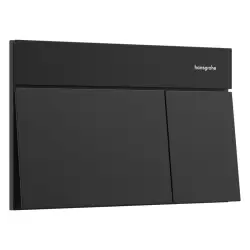 Hansgrohe iFrame Element E, betjeningsplade, Mat sort