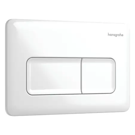 Hansgrohe iFrame Original Q betjeningsplade, Mat hvid