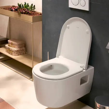 Hansgrohe Elupura Original S væghængt toilet inkl. sæde