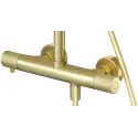 Mirall Aqualis brusesystem, Guld mat