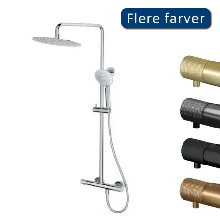 Mirall Aqualis brusesystem, Krom