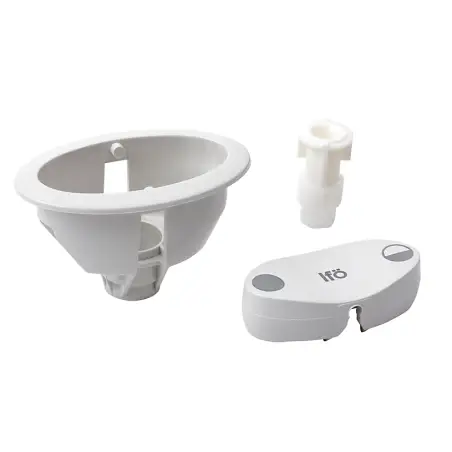 Ifö Cera Trykknap Hvid