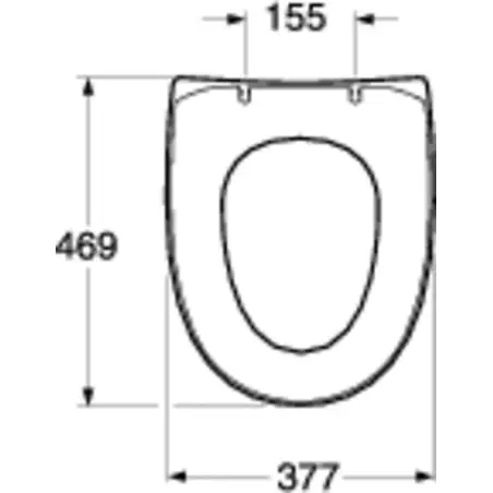 Gustavsberg Nautic blødt sæde