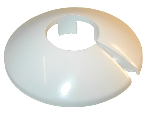 Plastroset 2-delt hvid, 22 mm